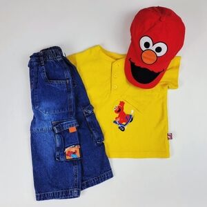 Vintage Sesame Street Elmo Outfit